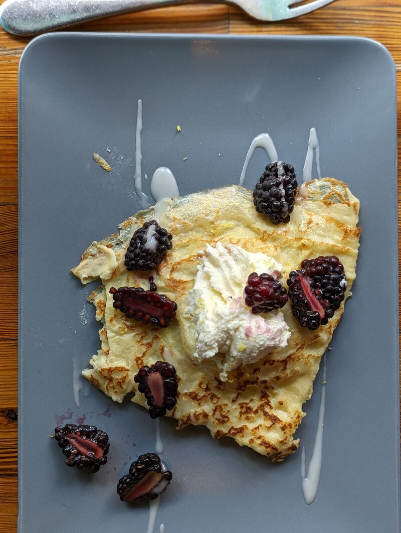 ricotta crepe